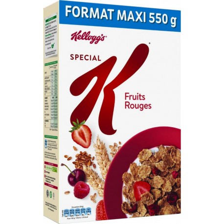 Kellogg's Kellogg’s Spécial K Fruits Rouges 550g (lot de 3)