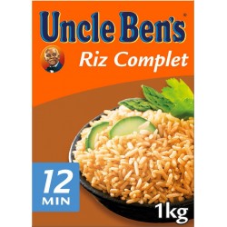 Uncle Ben’s Riz complet 12mn UNCLE BEN'S 1Kg
