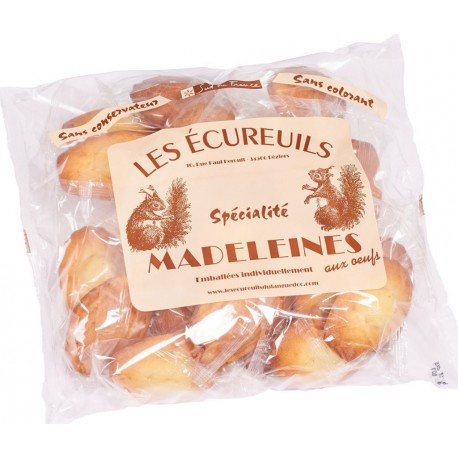 Les Ecureuils Madeleines aux œufs