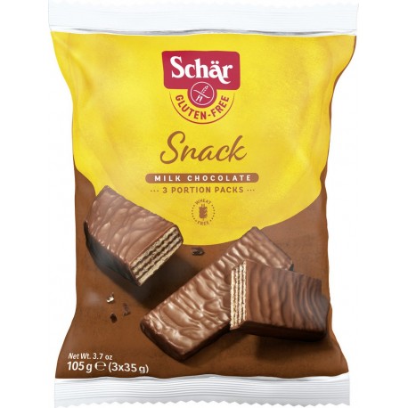 Schar Barres chocolatées aux noisettes, sans gluten