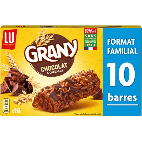 Grany Barres céréales/chocolat