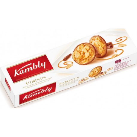 Kambly Biscuits chocolat lait & amandes Florentin 100g