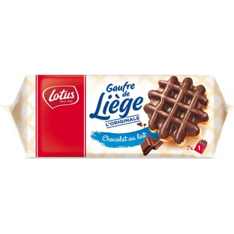 Lotus Gaufre de Liège au Chocolat au Lait 363g