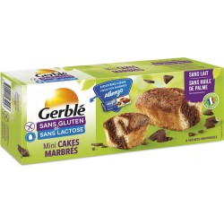 Gerble Mini cakes marbrés sans gluten & sans lactose 200g