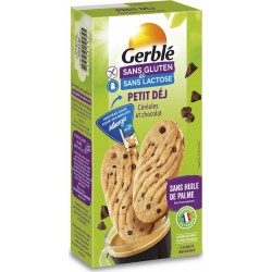 Gerble Biscuits céréales pépites chocolat, sans gluten & lactose 200g