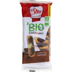 Le Ster Madeleines marbrées au chocolat bio