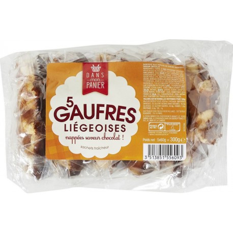 Fresh Food Village Gaufres liégeoises saveur chocolat