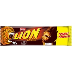 LION Barres chocolatées caramel & céréales