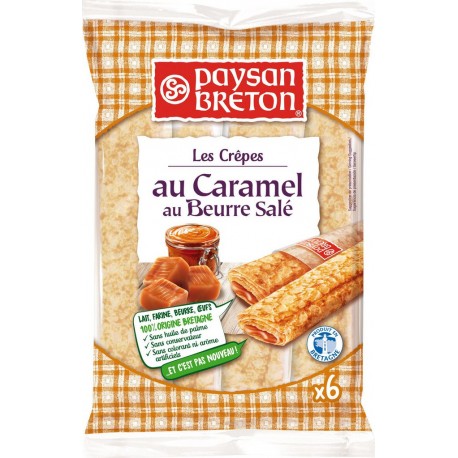 Paysan Breton Crêpes caramel beurre salé