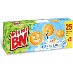 BN Biscuits cœur au lait