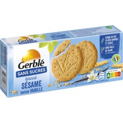 Gerble Biscuits sésame vanille s/sucres