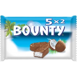 Bounty Barres chocolatées minis x5 285g