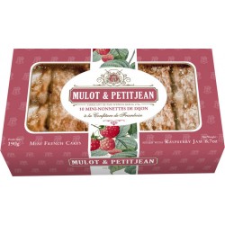 Mulot Petitjean Gâteaux mini-nonnettes fourrées à la framboise