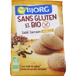 Bjorg Sablé vanille sans gluten bio