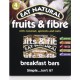 Eat Natural Barres de céréales Fruits & Fibres x4 40g