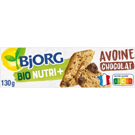 Bjorg Biscuits avoine pépites de chocolat