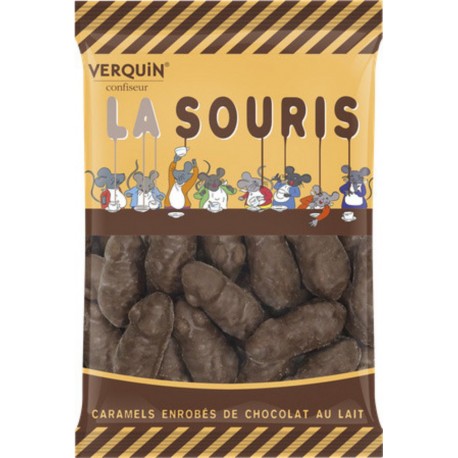 Verquin Bonbons caramels au chocolat