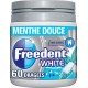 White Freedent Chewing-gum s/ sucres goût menthe douce