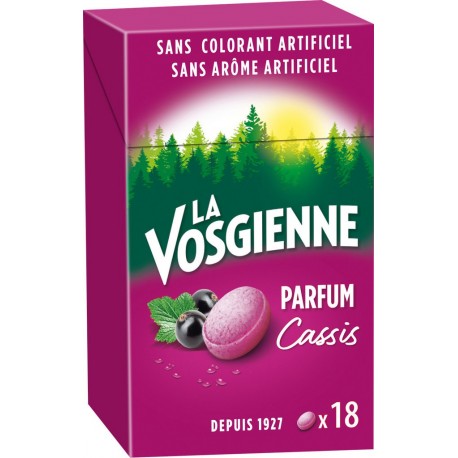 La Vosgienne Bonbons cassis 36g