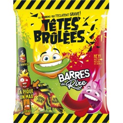 Tetes Brulees Bonbons pomme fraise 200g