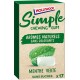 Hollywood Chewing-gum simple menthe verte s/sucres