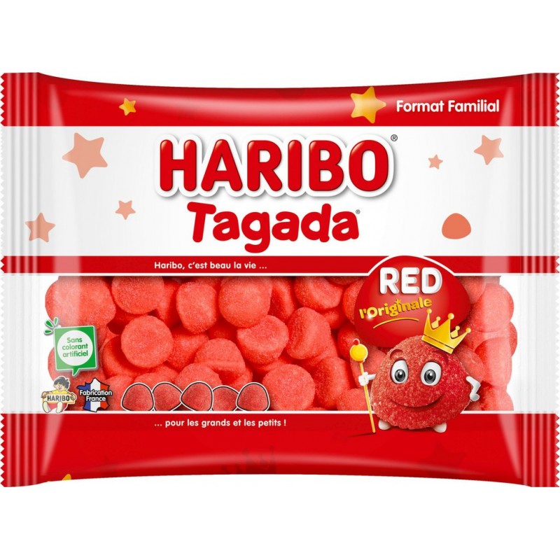 Haribo Bonbons Fraise Tagada RED 400g 