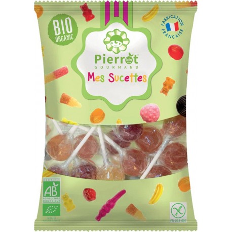 Pierrot Gourmand Sucettes bio