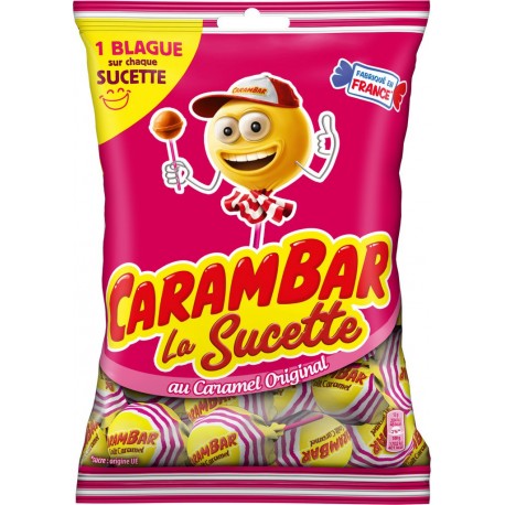 Carambar Bonbon sucette caramel