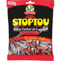 La Pie Qui Chante Bonbons réglisse Stoptou 450g