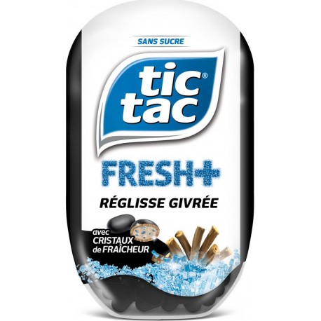 Tic Tac Bonbons réglisse fresh