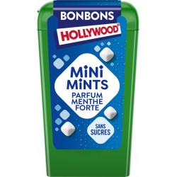 Hollywood Bonbons menthe forte sans sucre mini