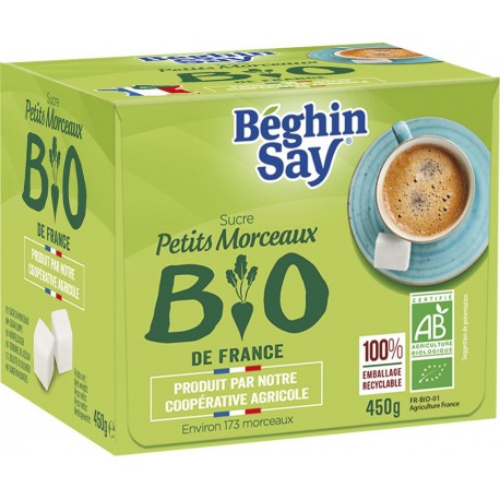 Beghin Say Sucres Bio en morceaux