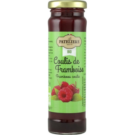 La Pateliere Coulis bio de framboise