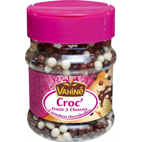 Vahine Billes chocolatées 3 chocos cro'c