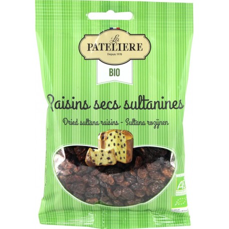 La Pateliere Raisins secs bio