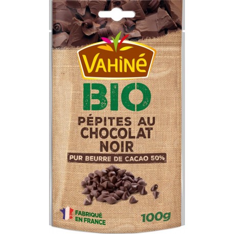 Vahine Pépites au chocolat noir bio