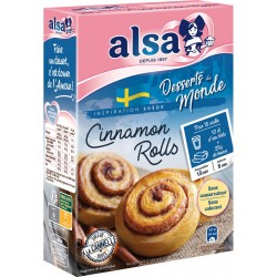 ALSA Préparation gâteau cinnamon Rolls