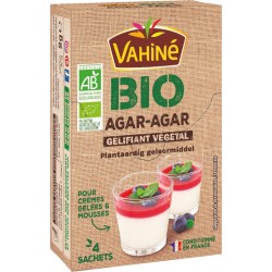 Vahine Agar-Agar gélifiant végétal x4 8g