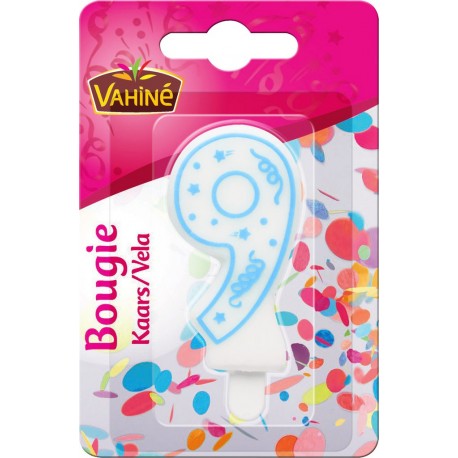 Vahiné Bougie anniversaire n°9