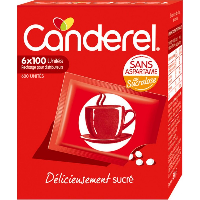 Canderel Edulcorant recharge sucralose 