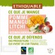 Ethiquable Compote pomme mangue litchi bio