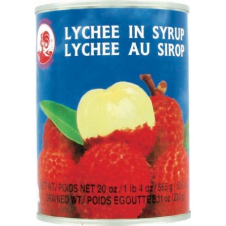 COQ Litchi Thaïlandais Au Sirop En Conserve - 24 boîtes