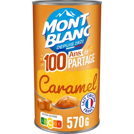 Mont Blanc Crème dessert caramel 570g