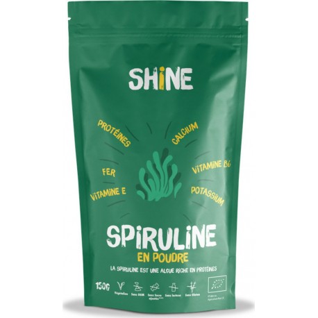Shine Spiruline bio en poudre