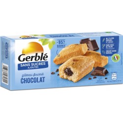 Gerble Gâteau fourré chocolat s/sucres ajoutés