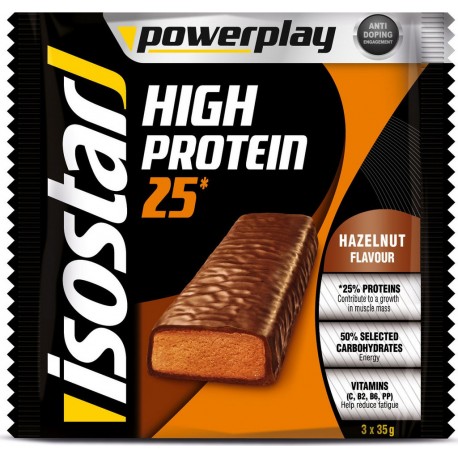 Isostar Barres High Protein noisette