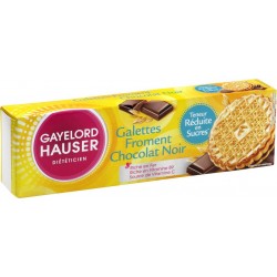 Gayelord Hauser Biscuits galettes chocolat noir 180g