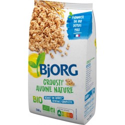 Bjorg Céréales Bio crousti avoine nature 500g