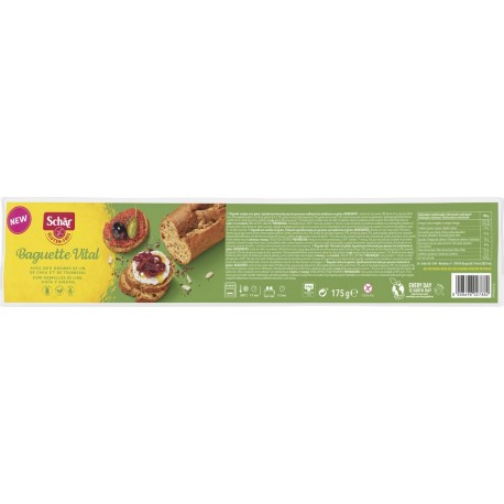 Schar Baguette graines de lin, chia, tournesol sans gluten