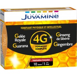 4g Laboratoires Juvamine Complément alimentaire tonifiant physique et intellectuel